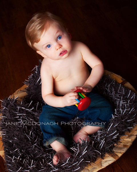 Boston studio photographer baby portrait